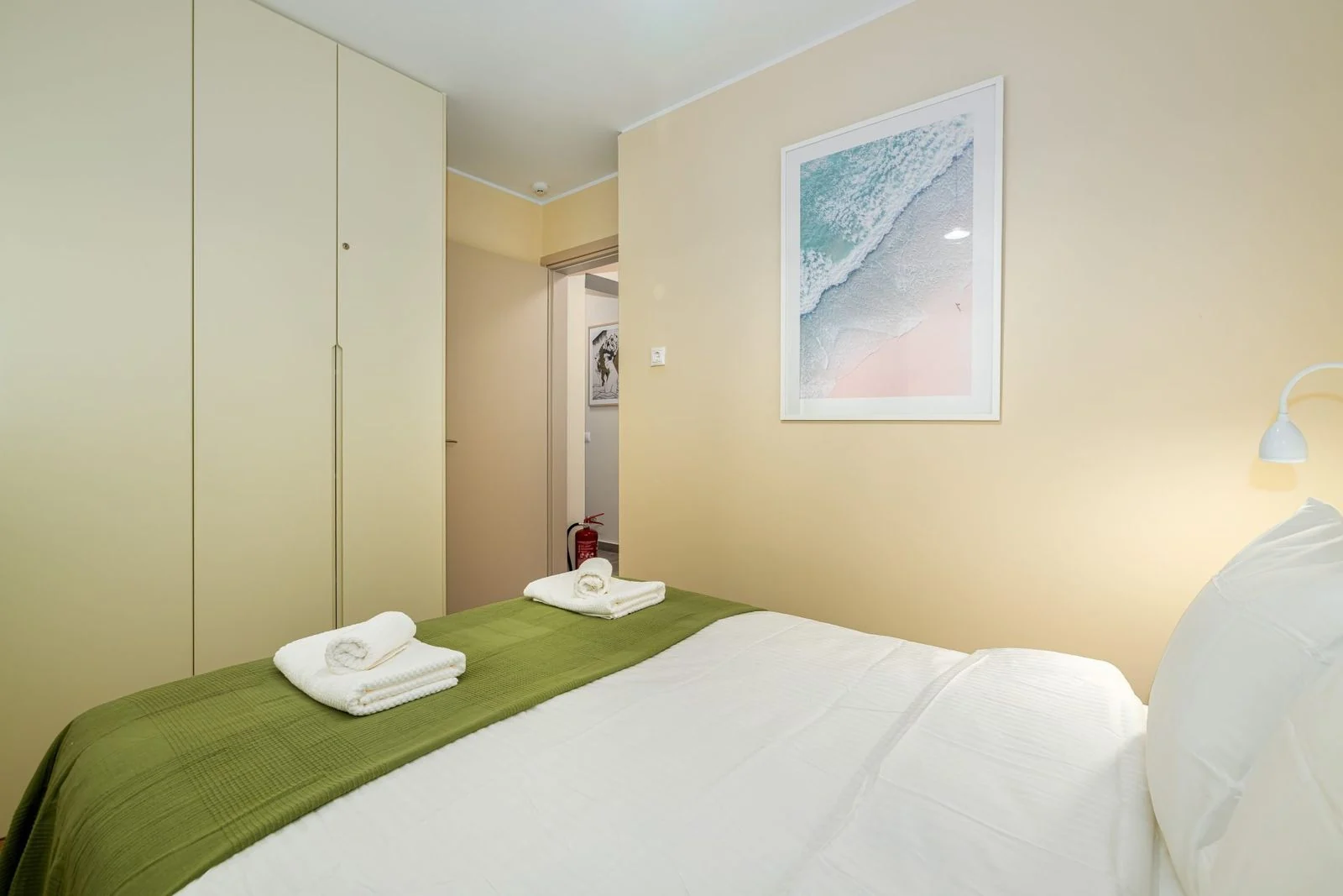 Bedroom, Palaio Faliro apartment